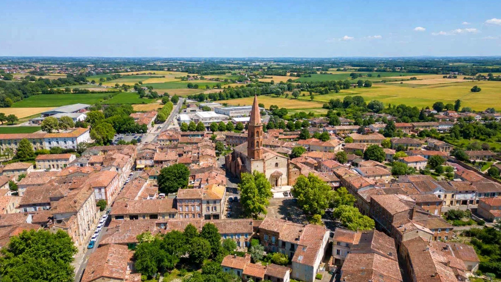 Vue de Lévignac