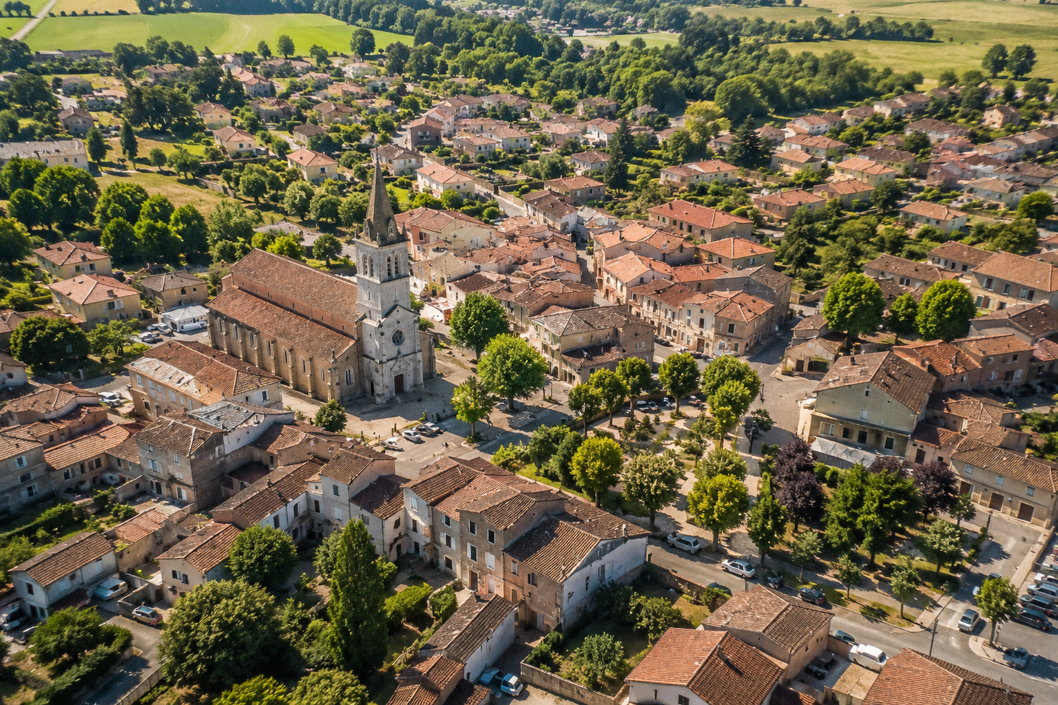 Vue de Léguevin
