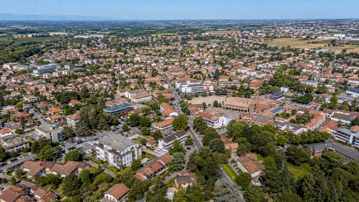 Vue de Tournefeuille